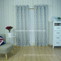 Typcial Circle Design Linen Similar 100% Polyester Curtain